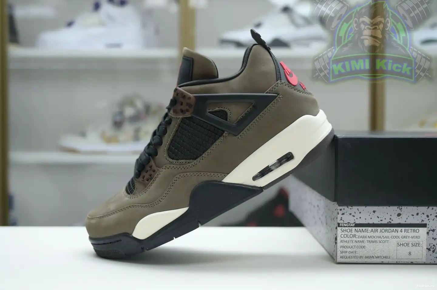RETRO JORDAN COLOR 4 AIR Kimikick 0605